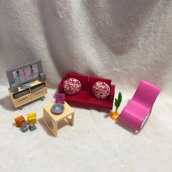 Barbie Mattel 2005 Living Room Set